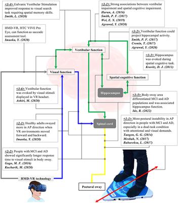 Linking cognitive functioning and postural balance control through virtual reality environmental manipulations